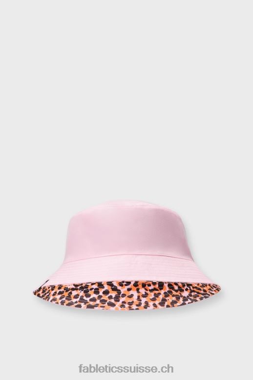 femmes bob réversible B0B6R3019 pois safari orange flash/ballerine rose Fabletics