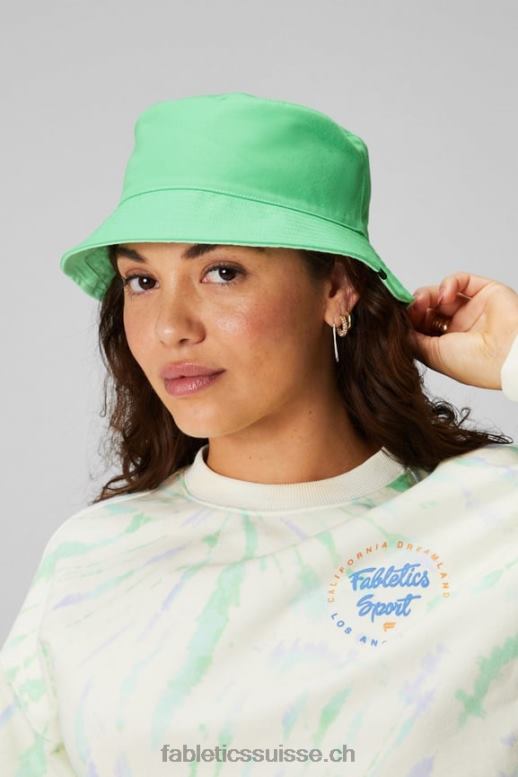 femmes bob réversible B0B6R3020 chaux sucrée/hyper gazon Fabletics