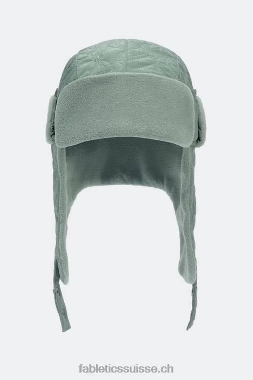 femmes chapeau d\'aviateur matelassé B0B6R3025 fumée verte Fabletics