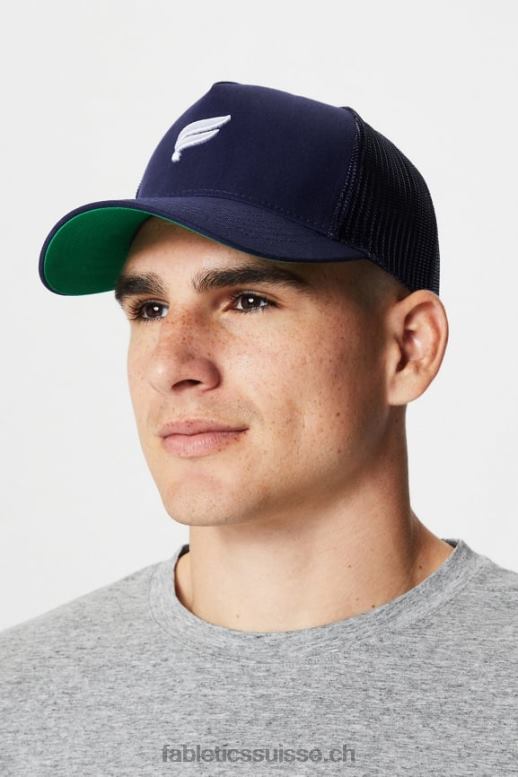 femmes le chapeau de camionneur B0B6R3012 bleu marine profond Fabletics