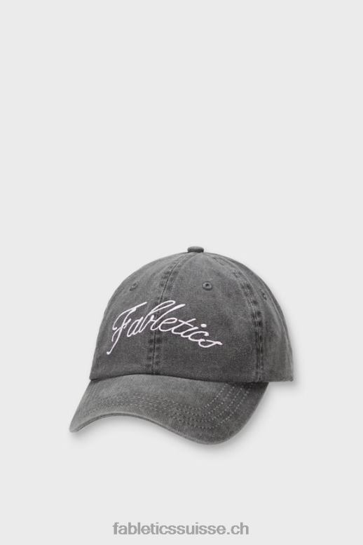 femmes le chapeau de papa B0B6R3008 noir lavé Fabletics