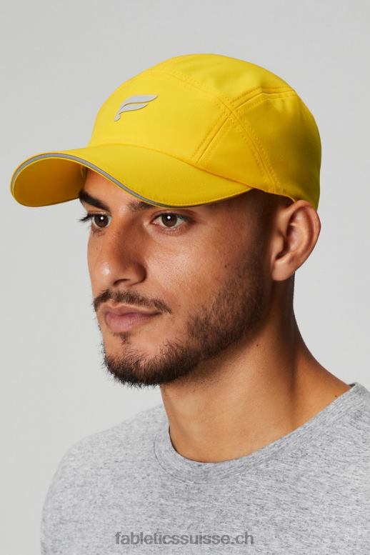 femmes le chapeau fondamental B0B6R3016 Coucher de soleil jaune Fabletics