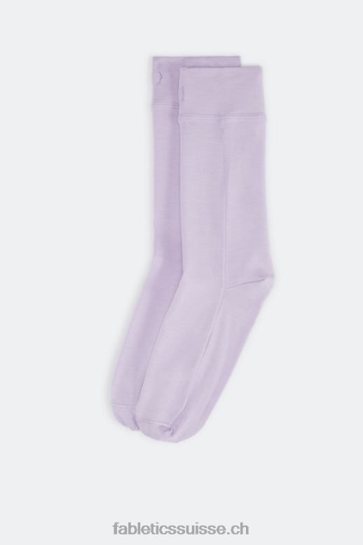 femmes chaussette restaurée 9'' B0B6R2990 bruyère violet ciel Fabletics