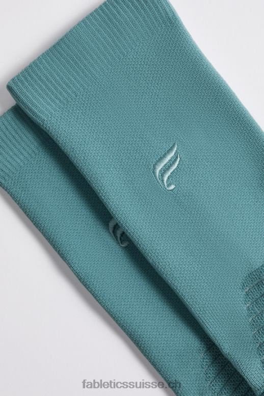 femmes la chaussette d\'équipage de performance B0B6R2993 vague arctique Fabletics