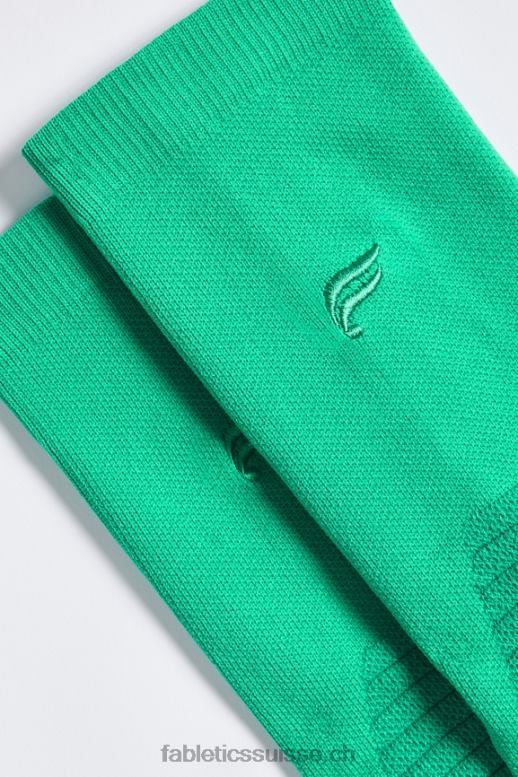 femmes la chaussette d\'équipage de performance B0B6R2997 vert essentiel Fabletics