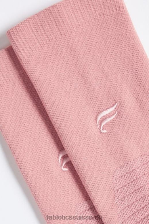 femmes la chaussette d\'équipage de performance B0B6R2999 rose ombre Fabletics