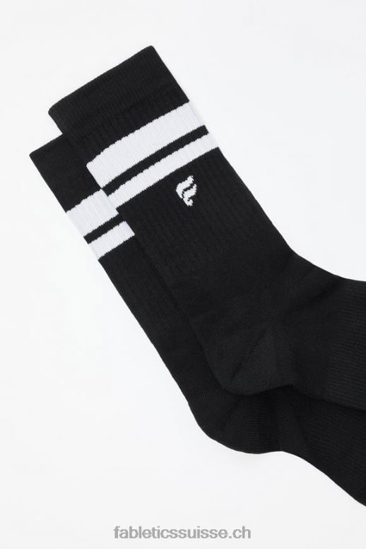 femmes la chaussette de tous les jours B0B6R2969 bande noire Fabletics
