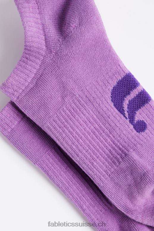 femmes la chaussette de tous les jours B0B6R2977 fumée mauve Fabletics