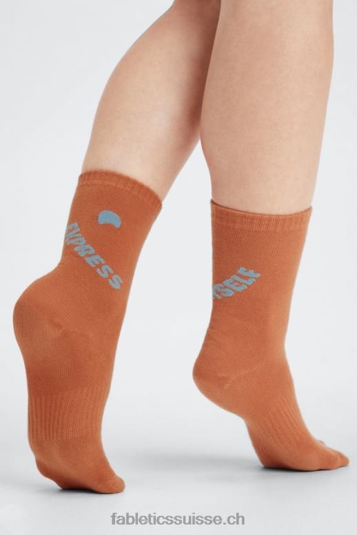 femmes performance chaussette 6'' B0B6R2983 séquoia Fabletics