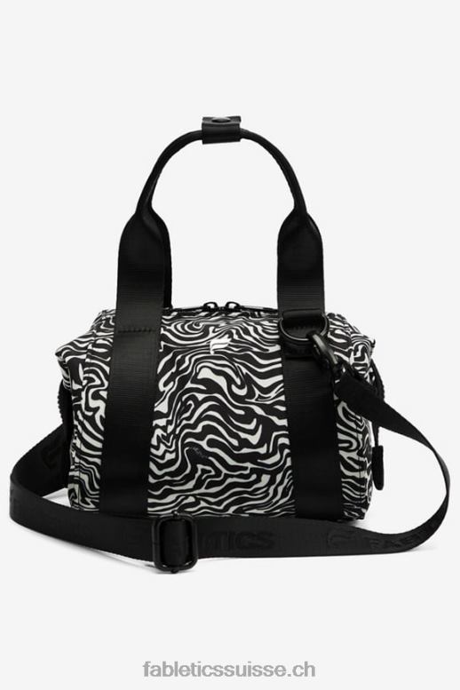 femmes sac de sport mini grip B0B6R2927 mini zèbre marbré Fabletics