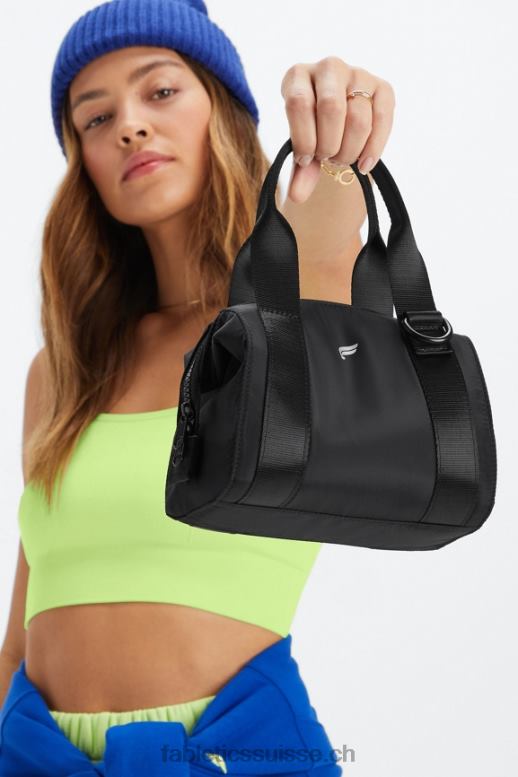 femmes sac de sport mini grip B0B6R2928 noir Fabletics