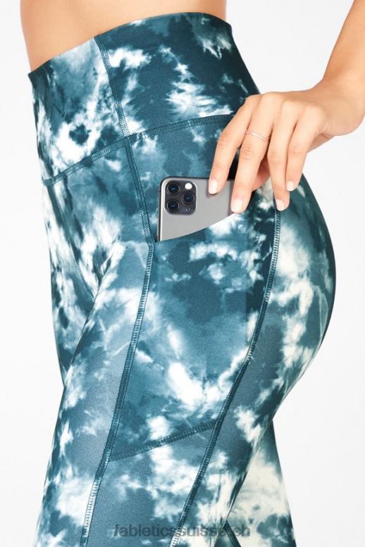 femmes Oasis Pureluxe Legging taille haute torsadé 7/8 B0B6R1146 magma de la grotte Fabletics