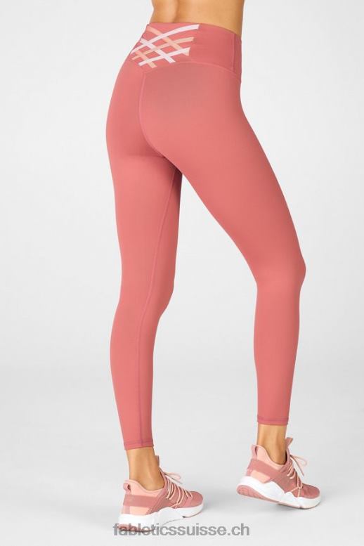 femmes boost powerhold legging taille haute 7/8 61 B0B6R857 cèdre poussiéreux/fleur/rose perle Fabletics