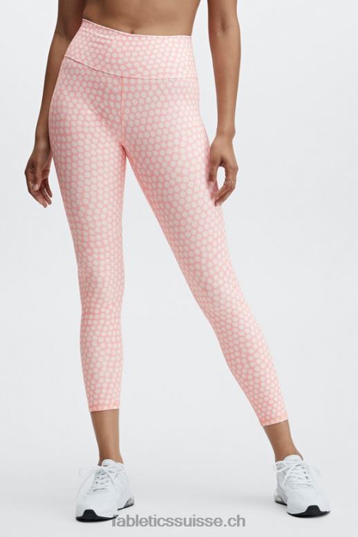 femmes boost powerhold legging taille haute 7/8 61 B0B6R858 marguerite porter/poussière rose/citron vert Fabletics