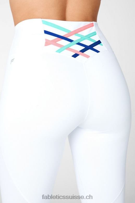 femmes boost powerhold legging taille haute 7/8 63 B0B6R864 blanc/multicolore Fabletics