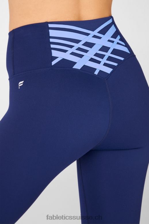 femmes boost powerhold legging taille haute 7/8 64 B0B6R869 marine/marine Fabletics