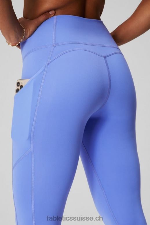 femmes capri taille haute oasis B0B6R958 punch pervenche Fabletics