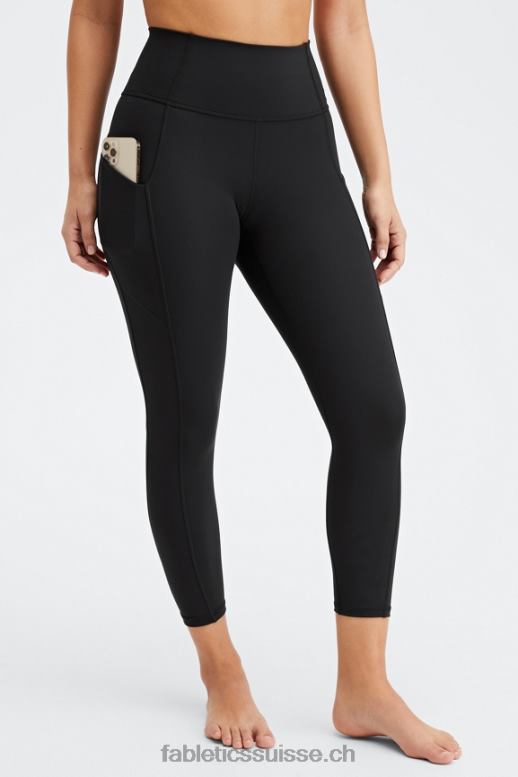 femmes capri taille haute oasis pureluxe B0B6R957 noir Fabletics