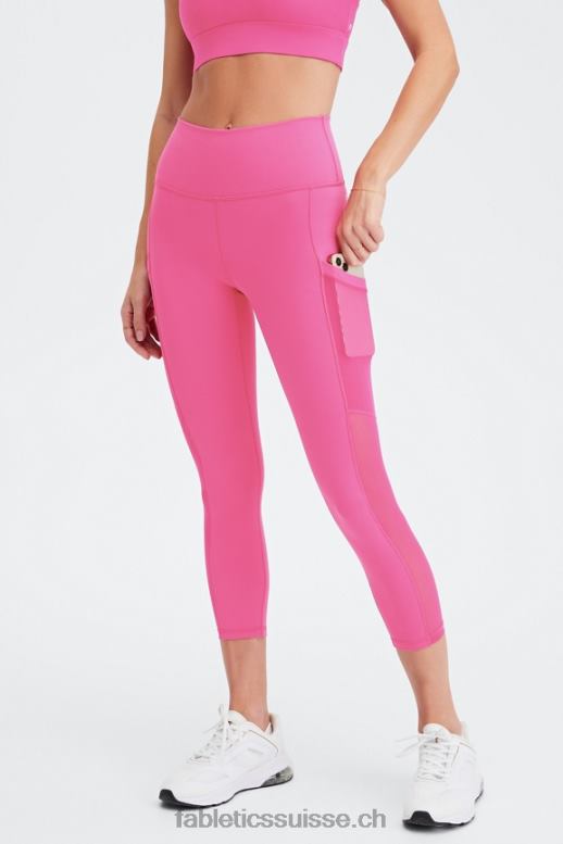 femmes capri taille haute powerhold 45 B0B6R769 pointe de vin noir/chaud Fabletics