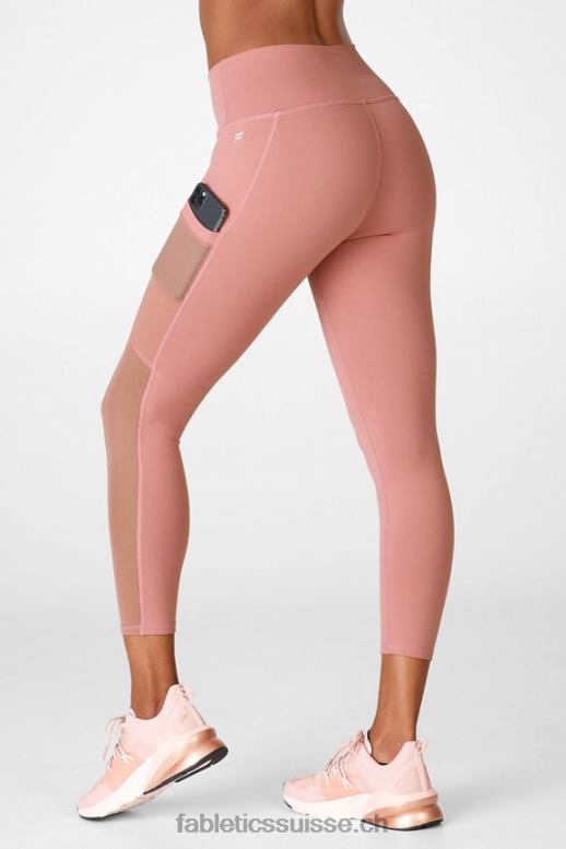 femmes capri taille haute powerhold 45 B0B6R771 fumée d'orchidée Fabletics