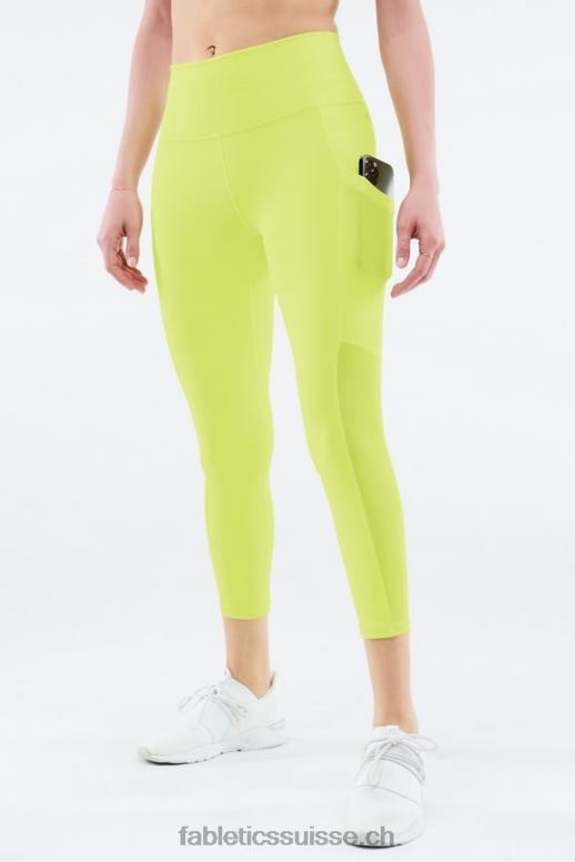 femmes capri taille haute powerhold 46 B0B6R773 néon Fabletics
