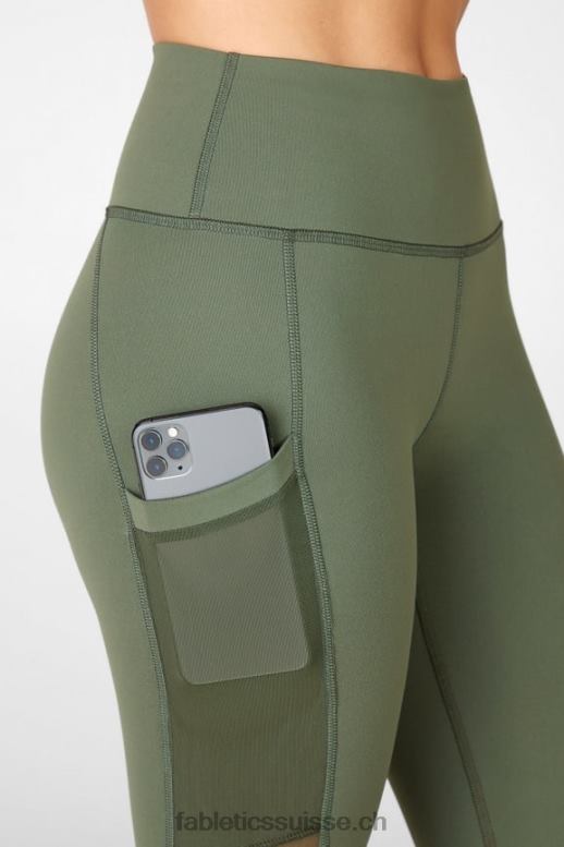 femmes capri taille haute powerhold 46 B0B6R776 safari Fabletics