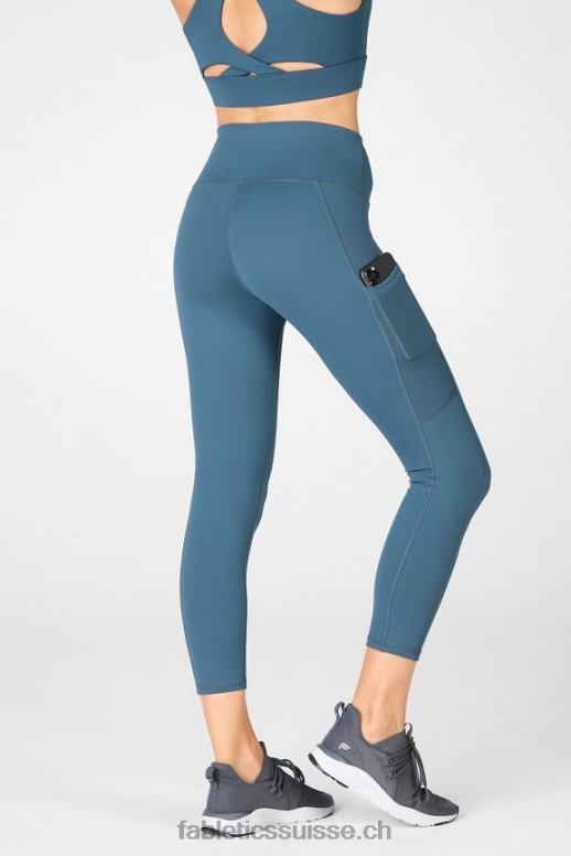 femmes capri taille haute powerhold 47 B0B6R778 bleu céleste Fabletics