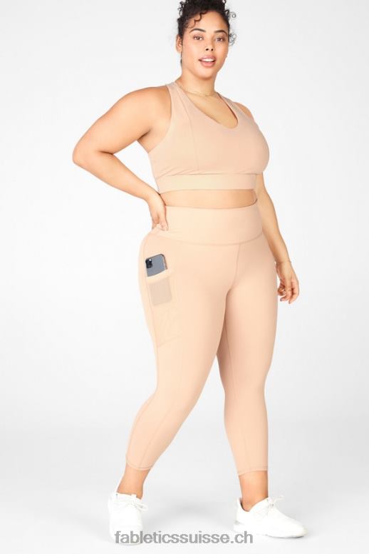 femmes capri taille haute powerhold 47 B0B6R780 café olé Fabletics