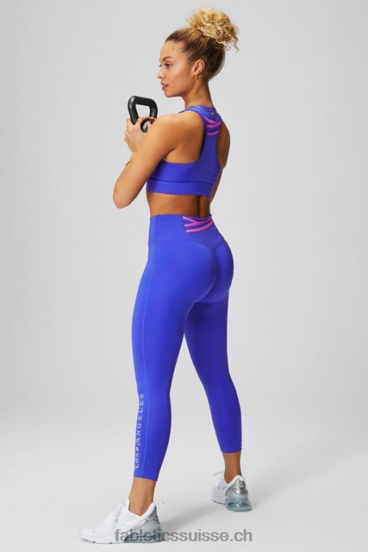 femmes capri taille haute trinity motion365+ B0B6R992 évasion extrême royal/rose/graphique Fabletics