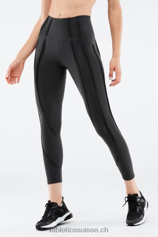 femmes contour ultraluxe taille haute 7/8 B0B6R1271 fantôme/noir Fabletics