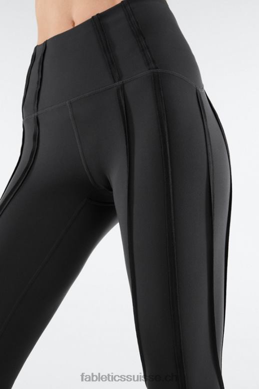 femmes contour ultraluxe taille haute 7/8 B0B6R1271 fantôme/noir Fabletics