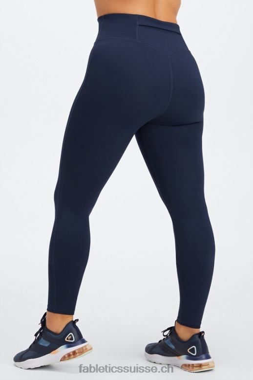 femmes courir n\'importe où motion365 hw 7/8 legging B0B6R1099 bleu marine/logo réfléchissant Fabletics
