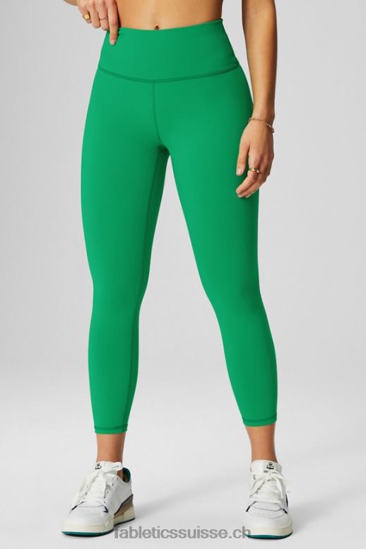 femmes définir le capri taille haute powerhold B0B6R999 herbe verte Fabletics
