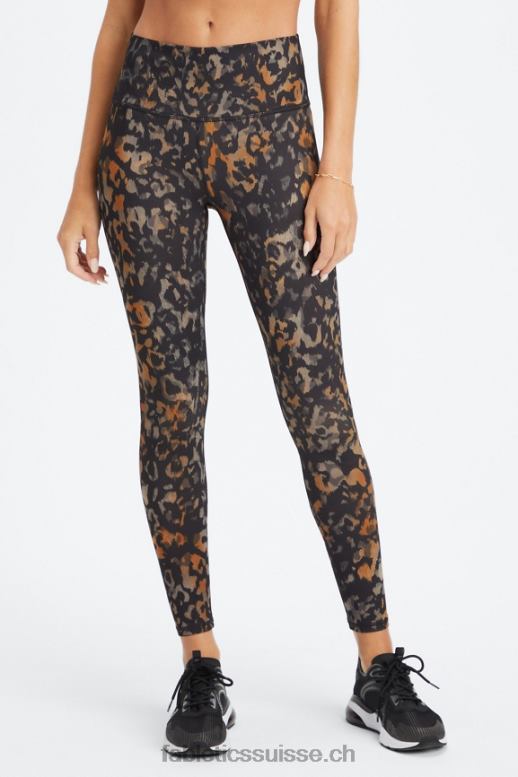femmes définir le legging taille haute powerhold 74 B0B6R974 camouflage sauvage Fabletics