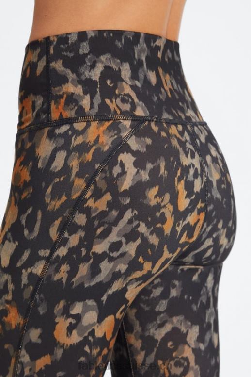 femmes définir le legging taille haute powerhold 74 B0B6R974 camouflage sauvage Fabletics
