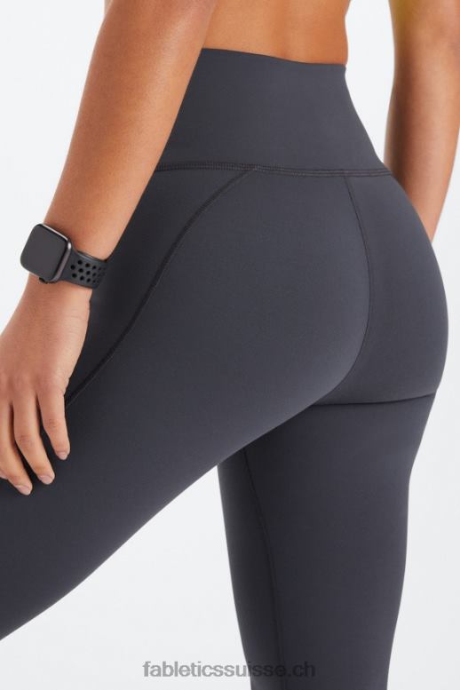 femmes définir le legging taille haute powerhold 74 B0B6R975 étain Fabletics