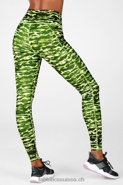 femmes définir le legging taille haute powerhold 75 B0B6R978 tigresse aux pommes aigres Fabletics