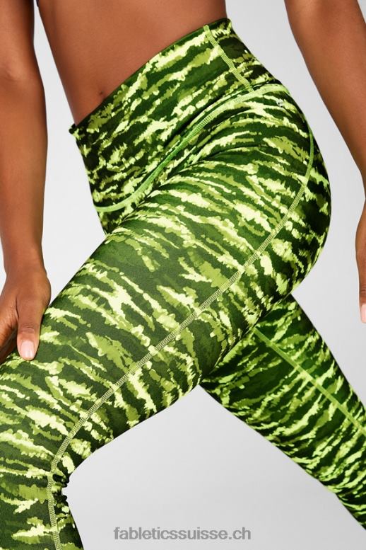 femmes définir le legging taille haute powerhold 75 B0B6R978 tigresse aux pommes aigres Fabletics
