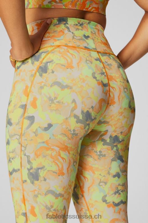 femmes définir powerhold taille haute 7/8 legging 22 B0B6R653 débouchure gris minéral/noir Fabletics