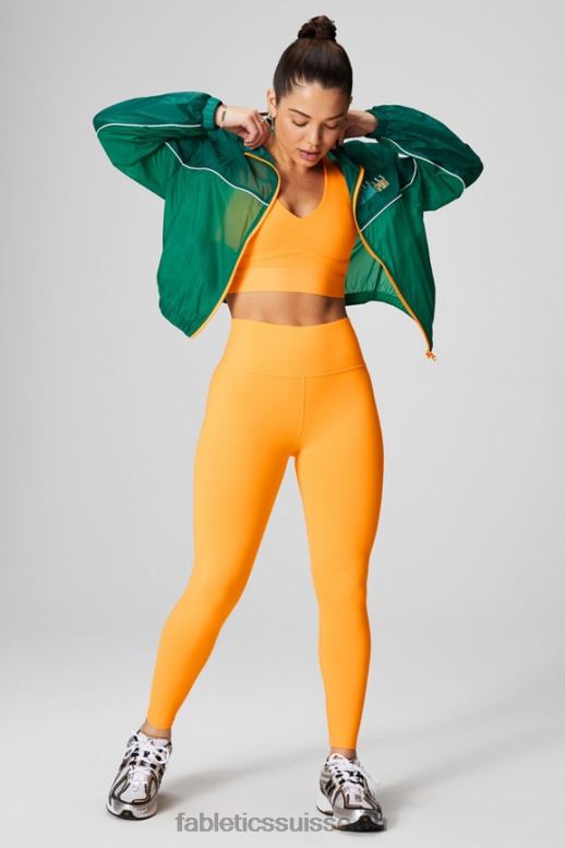 femmes définir powerhold taille haute 7/8 legging 22 B0B6R655 sport classique blanc/ombré Fabletics