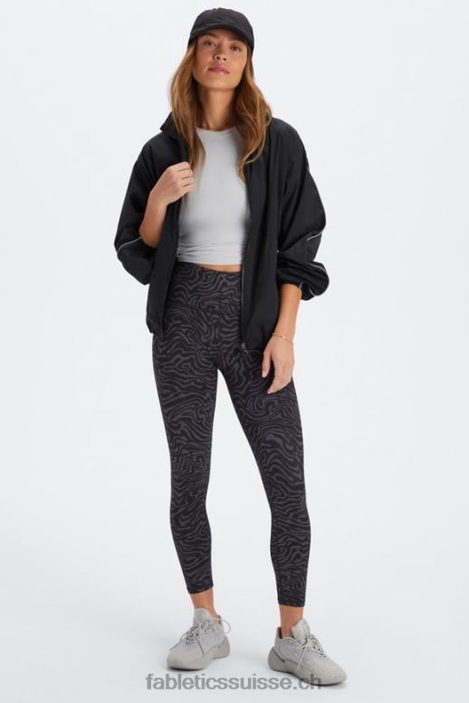 femmes définir powerhold taille haute 7/8 legging 23 B0B6R661 pivoine marine/rouge rio Fabletics
