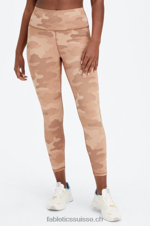 femmes définir powerhold taille haute 7/8 legging 24 B0B6R664 pivoine marine/rouge rio Fabletics