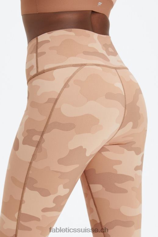 femmes définir powerhold taille haute 7/8 legging 24 B0B6R664 pivoine marine/rouge rio Fabletics