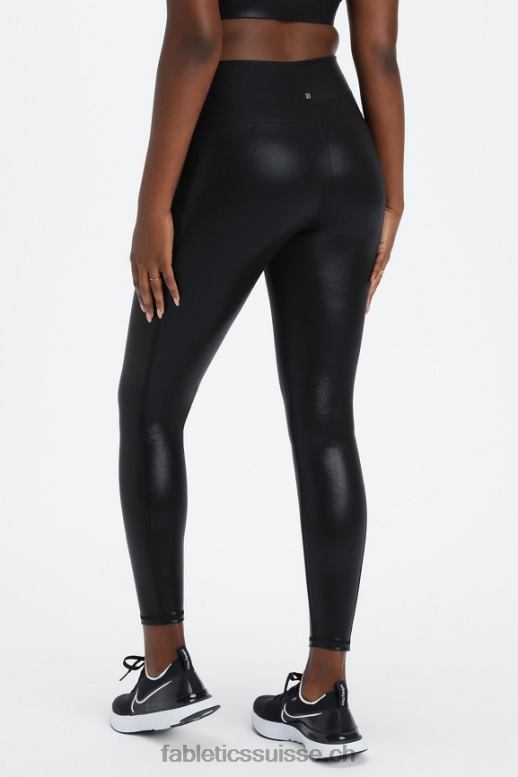 femmes définir powerhold taille haute 7/8 legging 25 B0B6R672 frêne/noir Fabletics