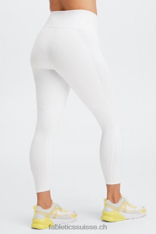 femmes définir powerhold taille haute 7/8 legging 28 B0B6R684 jaune vif/blanc Fabletics