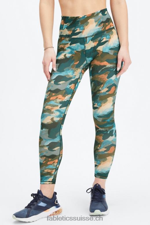 femmes définir powerhold taille haute 7/8 legging 28 B0B6R687 grand swelter/argent réfléchissant Fabletics