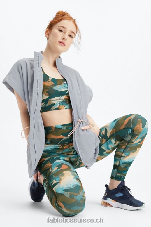 femmes définir powerhold taille haute 7/8 legging 28 B0B6R687 grand swelter/argent réfléchissant Fabletics
