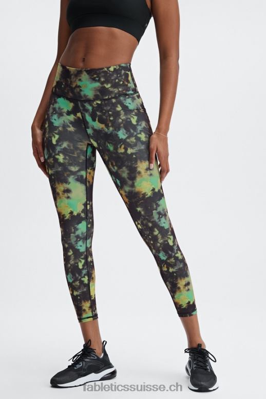 femmes définir powerhold taille haute 7/8 legging 30 B0B6R693 zèbre marbré étain/argent réfléchissant Fabletics