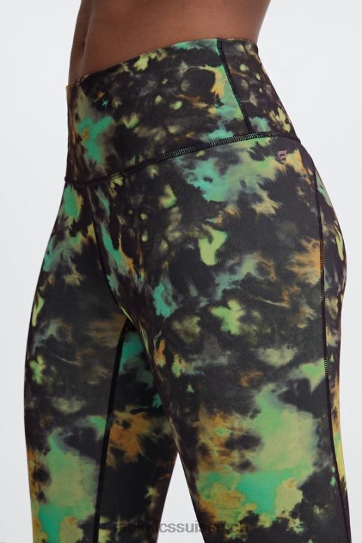 femmes définir powerhold taille haute 7/8 legging 30 B0B6R693 zèbre marbré étain/argent réfléchissant Fabletics