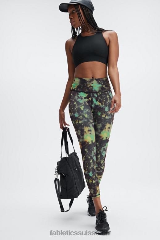 femmes définir powerhold taille haute 7/8 legging 30 B0B6R693 zèbre marbré étain/argent réfléchissant Fabletics